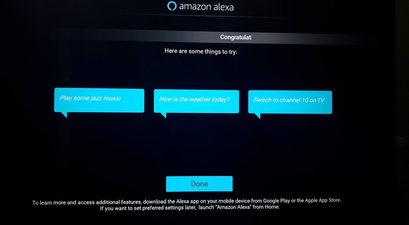 Alexa Installation Guide with Saphi Smart TV